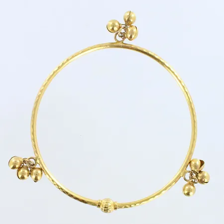 Kuvioitu rannerengas, Ø 56mm, 875,  Paino: 13,6 g