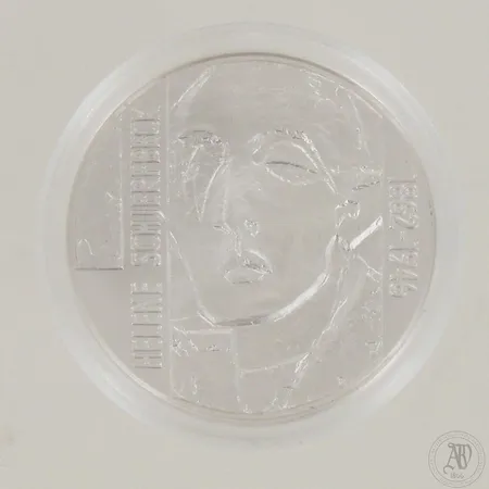 Juhlaraha Helene Schjerfbeck ja kuvataide 1996, nimellisarvo 100mk, 925,  Paino: 24,1 g