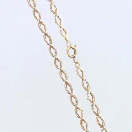 Kaulakoru, pituus 43,5cm, 585,  Paino: 2,8 g