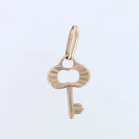 Avainriipus, korkeus 21mm, 585,  Paino: 0,8 g