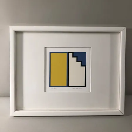 Litografi, taiteilijan vedos, signeeraus Juhana Blomsted, 31x40cm. Ota yhteys panttilainaamoon kuljetusmaksuista sopimiseksi.
