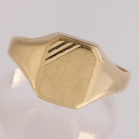 Kantasormus, koko 20¾, 585,  Paino: 3,7 g