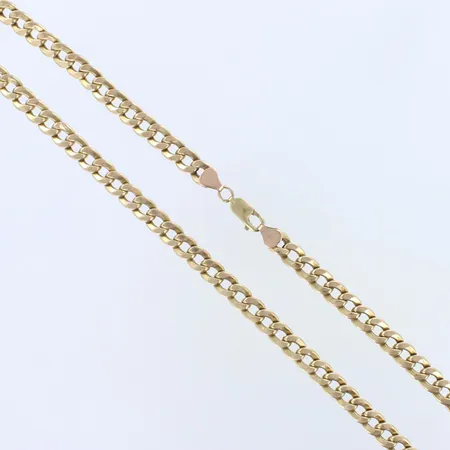 Panssarikaulaketju, pituus 54cm, leveys 6,6mm, 375,  Paino: 19,5 g