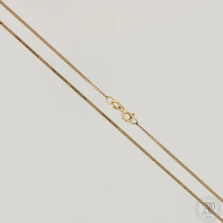 Panssarikaulaketju, pituus 45,5cm ja leveys 1,3mm, 585,  Paino: 2,9 g