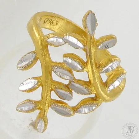 Koristeellinen sormus, koko 17¾, 965,  Paino: 7,6 g