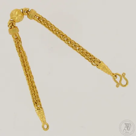 Ranneketju, pituus ja leveys 170mm ja 5-10mm, 965,  Paino: 15,2 g