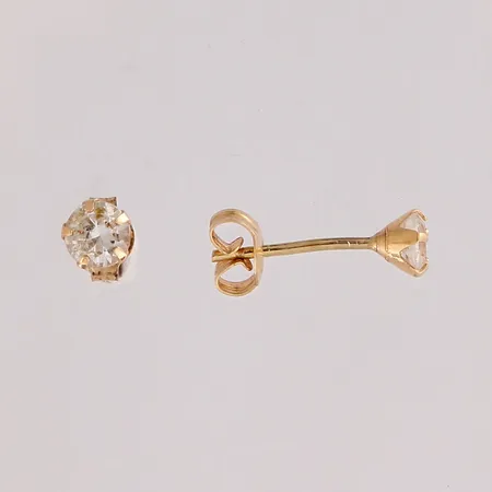 Kivikorvakorut, Ø4mm, 585br,  Paino: 0,5 g