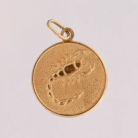 Horoskooppiriipus, korkeus 21mm, 585,  Paino: 0,8 g