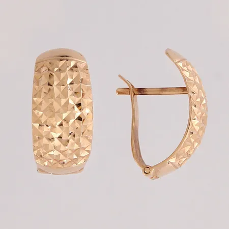 Korvakorut, korkeus 18mm, 585,  Paino: 3,6 g