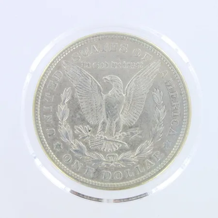 Hopearaha, 1 Dollar "Morgan Dollar" 1921, USA, 900,  Paino: 26,6 g