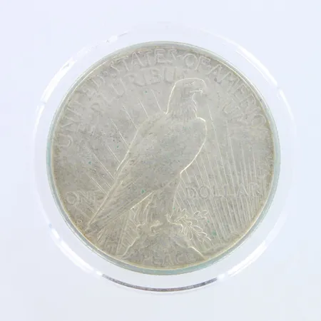 Hopearaha, 1 Dollar "Peace Dollar" 1922, USA, 900,   Paino: 26,8 g