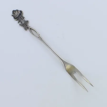 Leikkelehaarukka, ruusu, pitüus 122mm, 813h,  Paino: 8,8 g