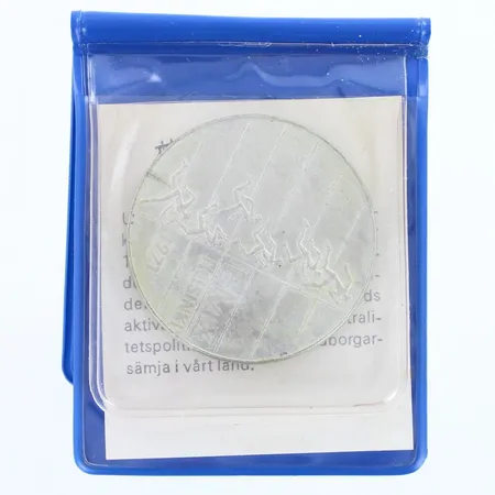 Juhlaraha EMX Helsinki 1971, nimellisarvo 10mk, 500,  Paino: 24,3 g