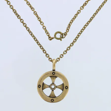 Kaulakoru, Kalevala Koru, Kirkkoristi, pituus 513cm, pronssi