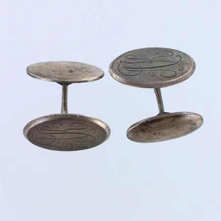Kalvosinnapit, kaiverrettu, korkeus 20mm, 813br,  Paino: 11,1 g