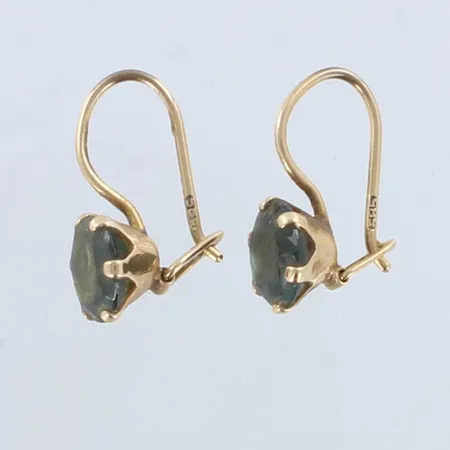 Kivikorvakorut, korkeus 17mm, 585br ,  Paino: 1,7 g