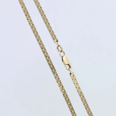 Kaulaketju, taittunut, pituus 65,5cm, 585,  Paino: 14,8 g