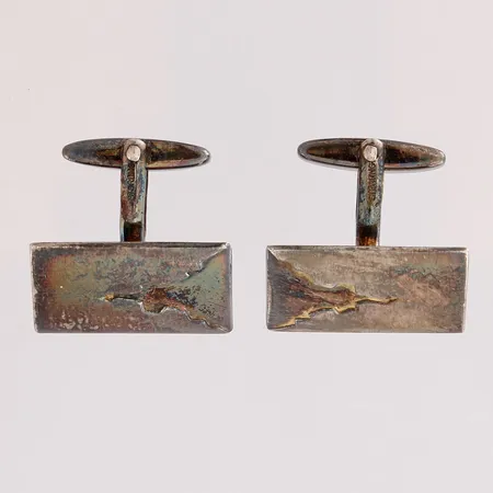 Kalvosinnapit, koko 12x21mm, 925,  Paino: 10,4 g
