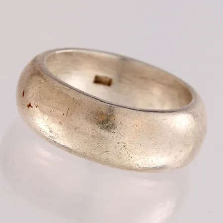 Sileä sormus, koko 17¾, 925, Paino: 11,4 g