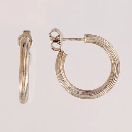 Korvarenkaat, Ø 21mm, 925,  Paino: 3,2 g