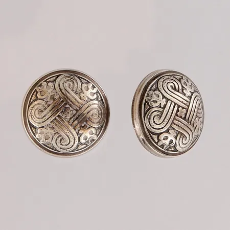 Korvakorut, Kalevala Koru, Hannun vaakuna, Ø 18mm, 925,  Paino: 6,8 g