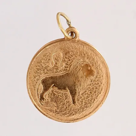 Horoskooppiriipus, korkeus 28mm, 585,  Paino: 1,3 g