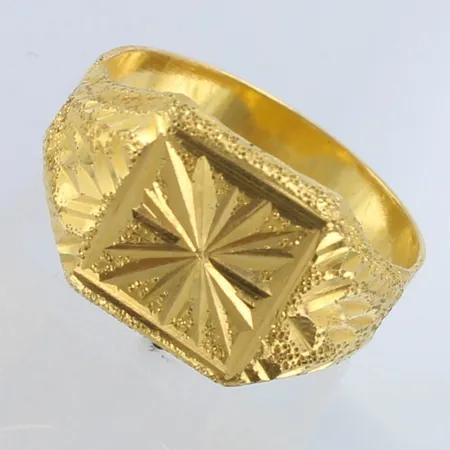 Kantasormus, koko 21, 875,  Paino: 5,6 g