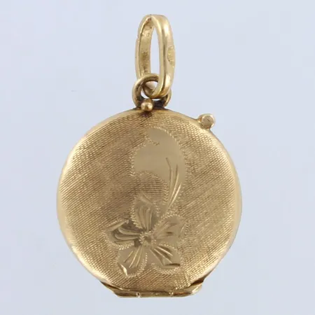 Medaljonki, korkeus 27mm, 750br,  Paino: 3,2 g