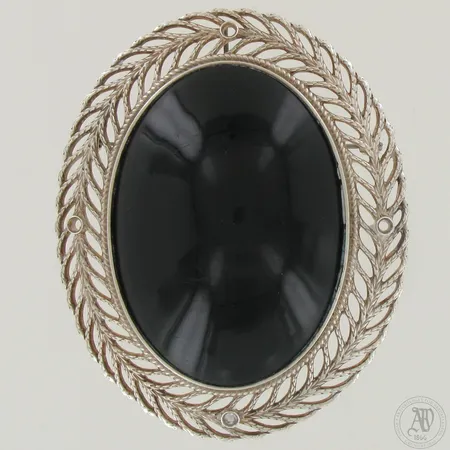 Kivirintakoru, käytön jälkiä, korkeus 100mm ja leveys 80mm, 925br,  Paino: 82,3 g