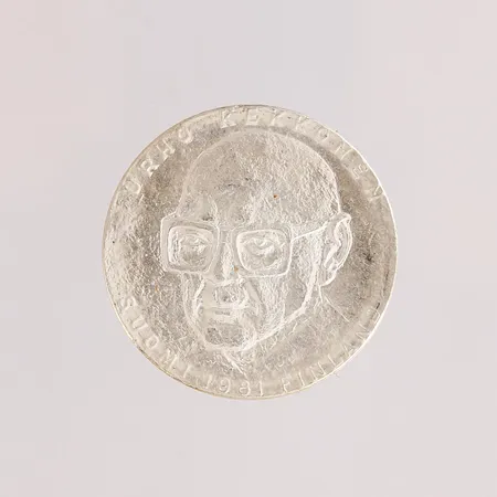 Juhlaraha, Urho Kekkonen 1981, nimellisarvo 50mk, 500, Paino: 20 g