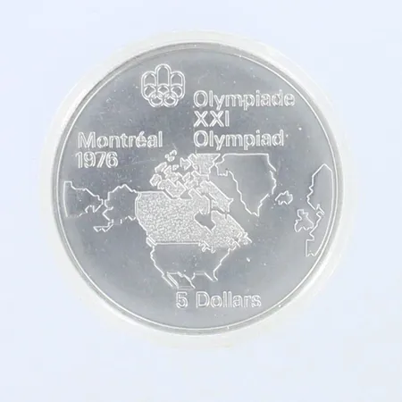 Hopearaha, Canada, 5 dollaria, 925,  Paino: 24,3 g