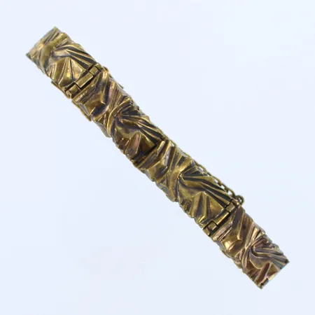Rannekoru, design Pentti Sarpaneva, pituus 170mm ja leveys 13mm, pronssia