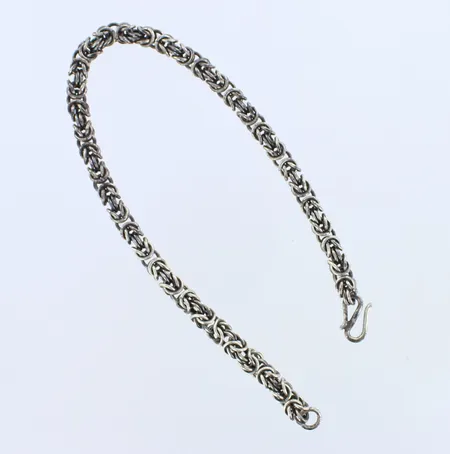 Kuningasranneketju, pituus 250mm ja leveys 5mm, 925,  Paino: 25,8 g