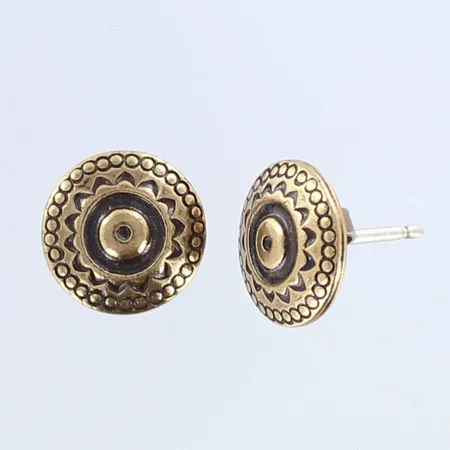 Korvakorut, Kalevala Koru, Ø 11mm, taustat 925, pronssia