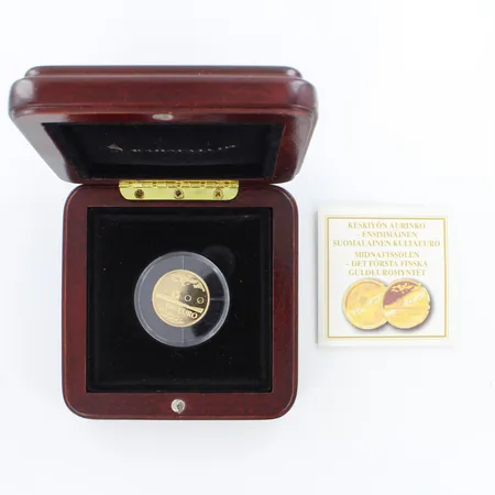 Kultaraha, keskiyön aurinko 2002, 900,  Paino: 8,6 g