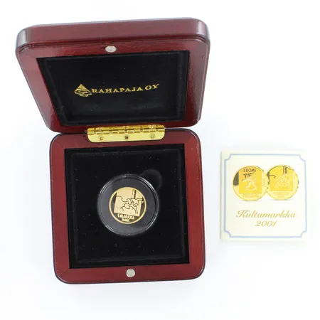 Kultaraha, Kultamarkka 2001, 750,  Paino: 8,6 g