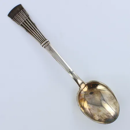 Sokerilusikka, tähkä, pituus 139mm, 830,  Paino: 24,9 g