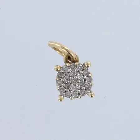 Timanttiriipus 19xn.0.005ct, korkeus 9mm, 585,  Paino: 0,4 g