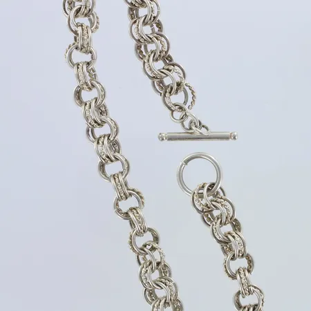 Kaulaketju, pituus 51cm, 925,  Paino: 56 g