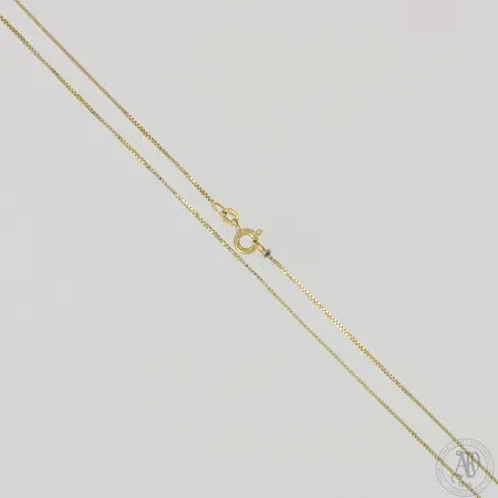 Venetsia-kaulaketju, pituus 42,5cm, kullattua hopeaa, 925,  Paino: 1,7 g