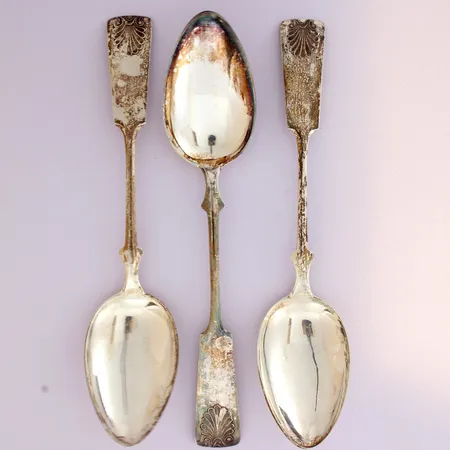 Kolme ruokalusikkaa, Musla, pituus 200mm, 813, Paino: 130,2 g