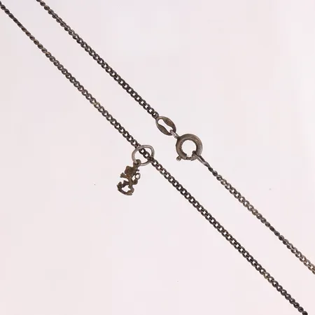 Panssari kaulaketju ja riipus, pituus 52cm, leveys 1,6mm, 925, Paino: 4 g