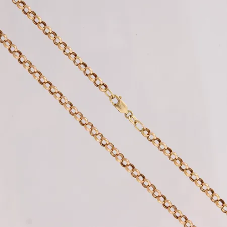 Papukaulaketju, pituus 45cm, leveys 4,1mm, 585, Paino: 6,3 g