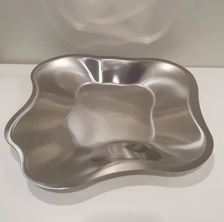 Teräsvati, Iittala, design Alvar Aalto, 358 mm, Lähetetään postipakettina.