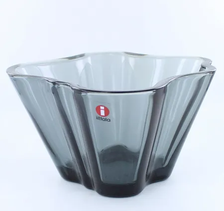 Kulho Iittala, Alvar Aalto, 75mm, harmaa