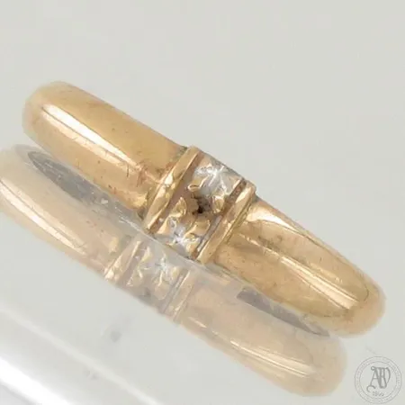 Viallinen sormus, 585,  Paino: 1,9 g