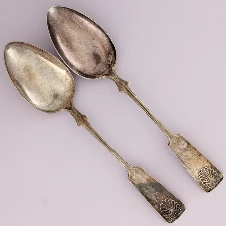 Kaksi ruokalusikkaa, pituus 200mm, Musla, 813,  Paino: 85,3 g