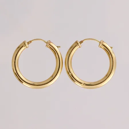 Korvarenkaat, Ø 22mm, toisessa painaumia, 585,  Paino: 1,8 g