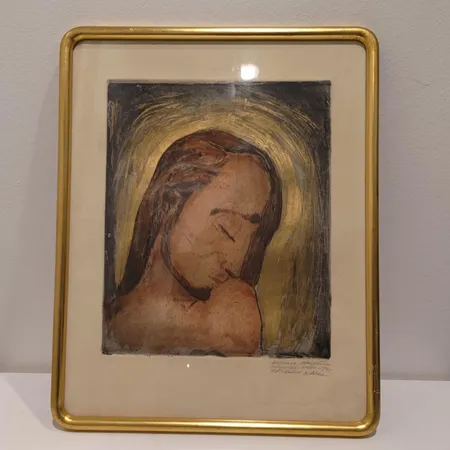Taulu, kullervo koivisto 1943, mitat 44x35cm Lähetetään postipakettina.