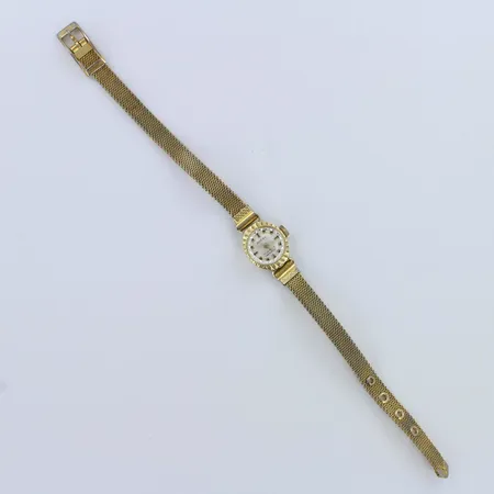 Kultarannekello ancre, mekaaninen, ranneke ei kultaa, rannekkeen pituus 155-180mm, 585br,  Paino: 11,2 g